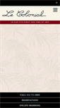 Mobile Screenshot of lecolonialnyc.com